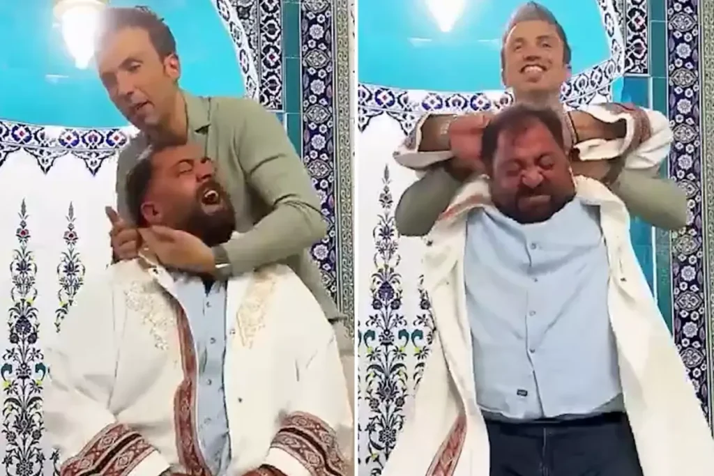 Cami hocasından kendisini tedavi eden fizyoterapiste: Namazını kıldın evine git