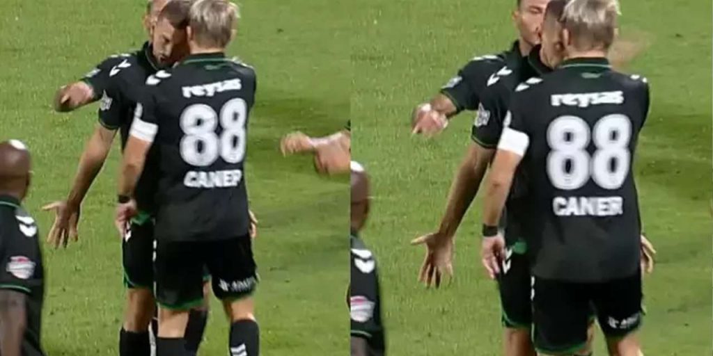 Süper Lig’den tanıdığımız oyuncu, arkadaşına tokat attı!