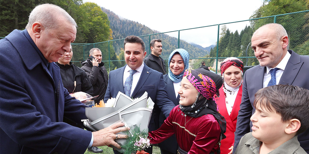 Cumhurbaşkanı Erdoğan’dan Ayder Yaylası’na ziyaret