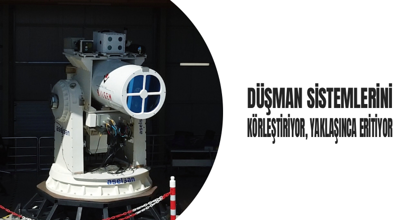 Düşman Sistemlerini Körleştiriyor, Yaklaşınca Eritiyor