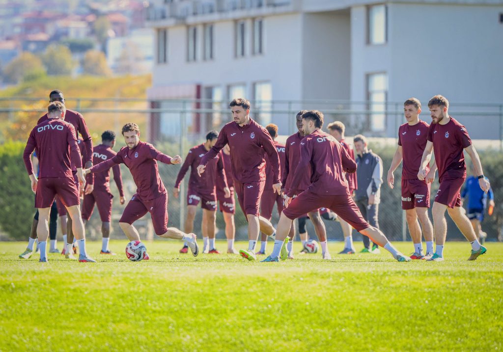 Trabzonspor, Galatasaray maçının hazırlıklarını tamamladı