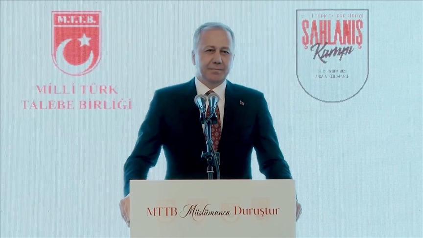 İçişleri Bakanı Yerlikaya: Milli Türk Talebi Birliği maziden atiye kurulmuş bir köprüdür