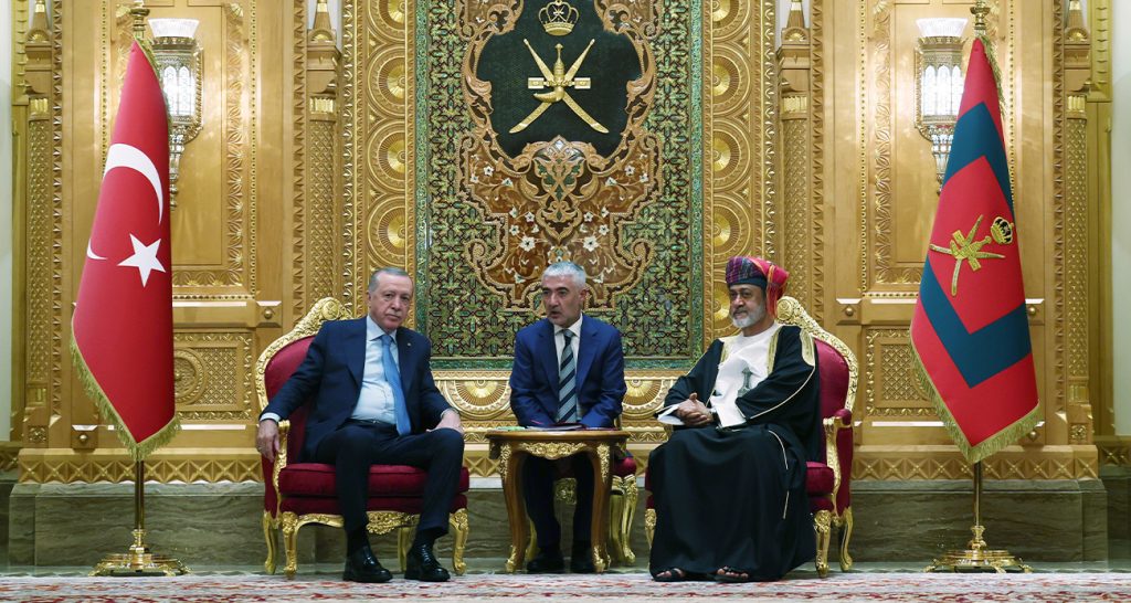 Cumhurbaşkanı Erdoğan, Umman Sultanı El Said ile bir araya geldi