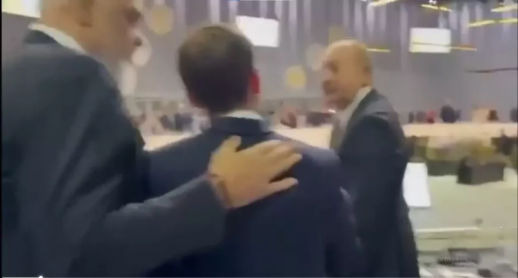 Zirveye damga vuran olay! Macron, Arnavutluk Başbakanı’na tokat attı