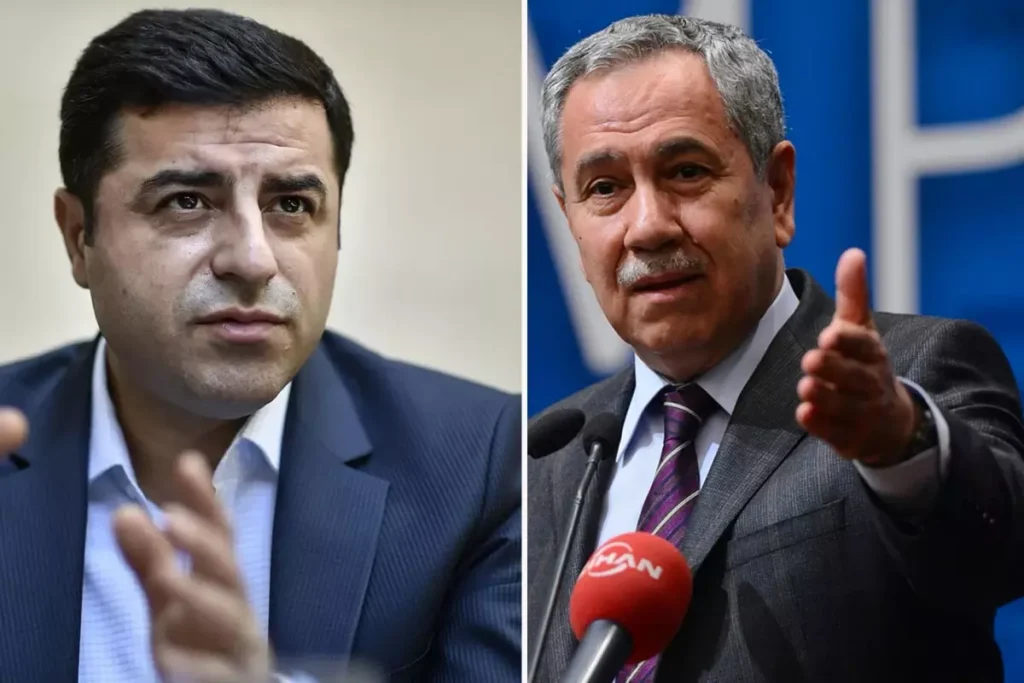 Bu sefer de Bülent Arınç, Demirtaş’ı yalanladı: Çarpıtma ve uydurma yoktur