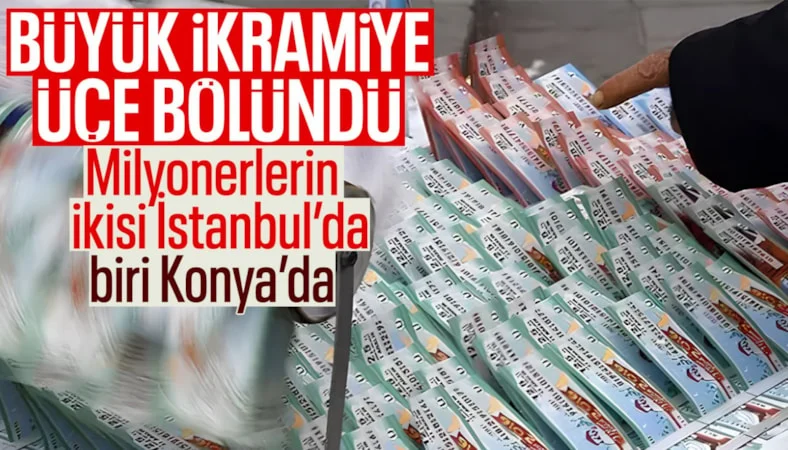 İŞTE 800 MİLYON LİRALIK ŞANŞLI RAKAMLAR