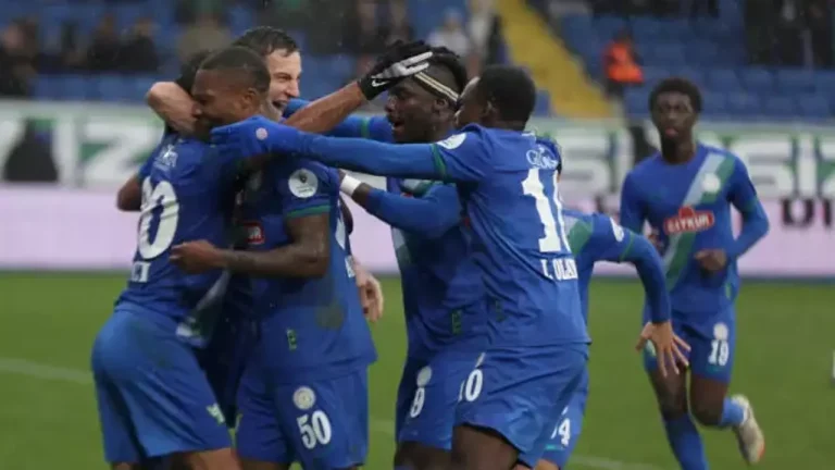 Farklı kazanan Çaykur Rizespor galibiyeti hatırladı