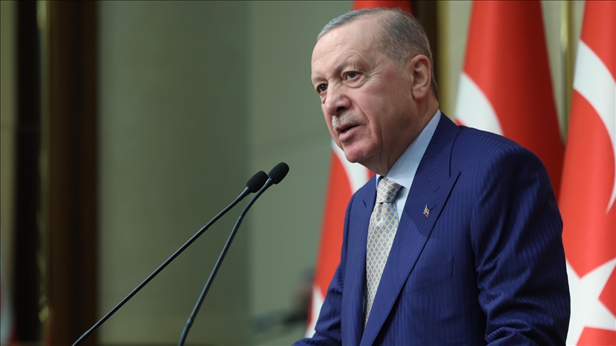 Cumhurbaşkanı Erdoğan: Eli kanlı canilerle mücadelemizi tavizsiz şekilde devam ettireceğiz