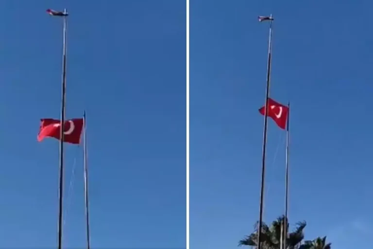 Bayrağımıza yapılan hain saldırıya tepkiler çığ gibi