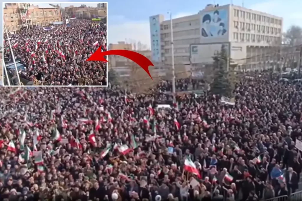 Komşuda tehlikeli gelişme! Hükümet yanlıları da sokağa indi