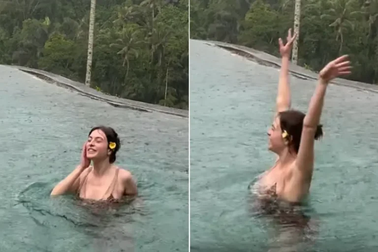 Melis Sezen, Bali’de yağmur altındaki dansıyla sosyal medyayı salladı