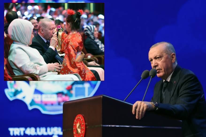 Cumhurbaşkanı Erdoğan: “İnsanlık zincirinin ebediyet halkası olan siz çocuklarımız geleceğimizi şekillendireceksiniz”