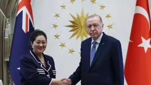 Cumhurbaşkanı Erdoğan, Yeni Zelanda Genel Valisi Kiro’yu kabul etti