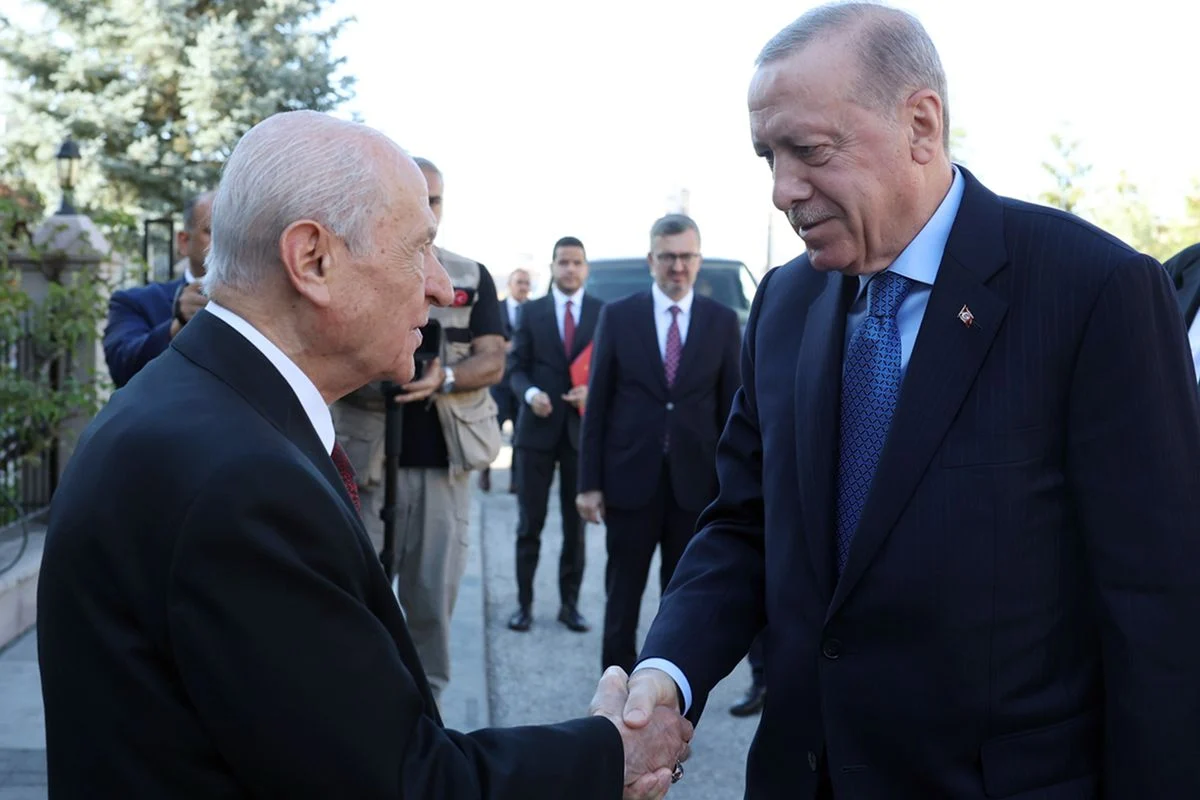 Beştepe’de Erdoğan-Bahçeli zirvesi