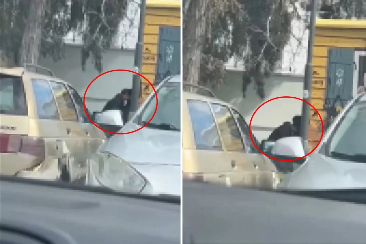 Güpegündüz yaptıklarına bakın: “Başımıza taş yağacak” dedirten görüntü