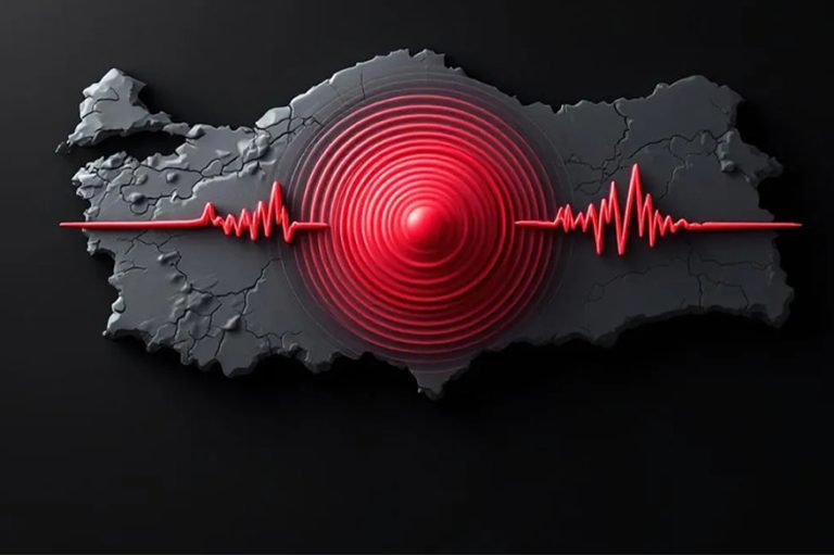 Kütahya’da 4.8 büyüklüğünde deprem