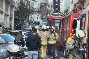 Şişli’de otelde yangın paniği: 6 kişi mahsur kaldı
