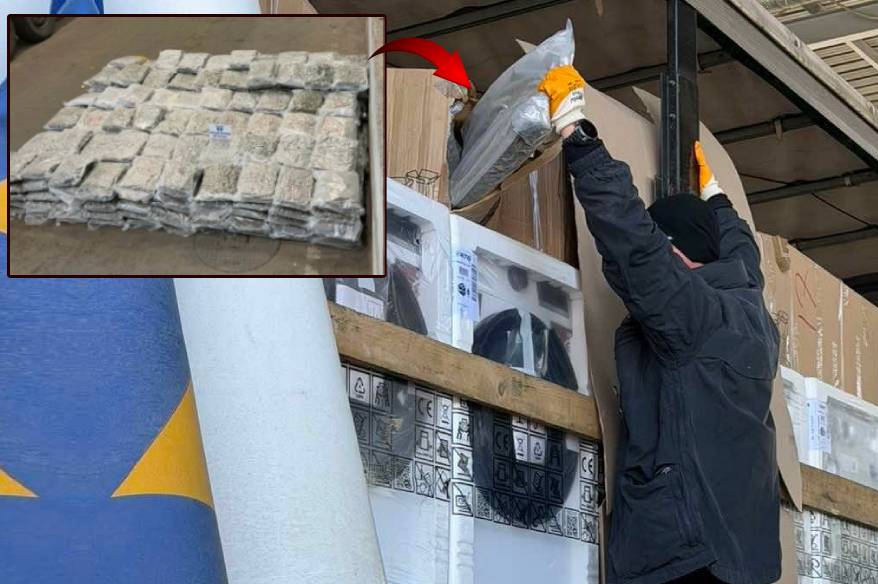 Sınırda dev operasyon: Çamaşır makinesine gizlenmiş 363 kilo eroin ele geçirildi