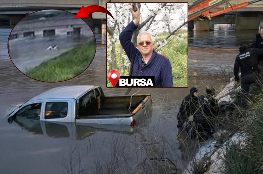 Bursa’da akıntıya kapılan araçtan acı sonuç: Sürücünün cansız bedeni bulundu