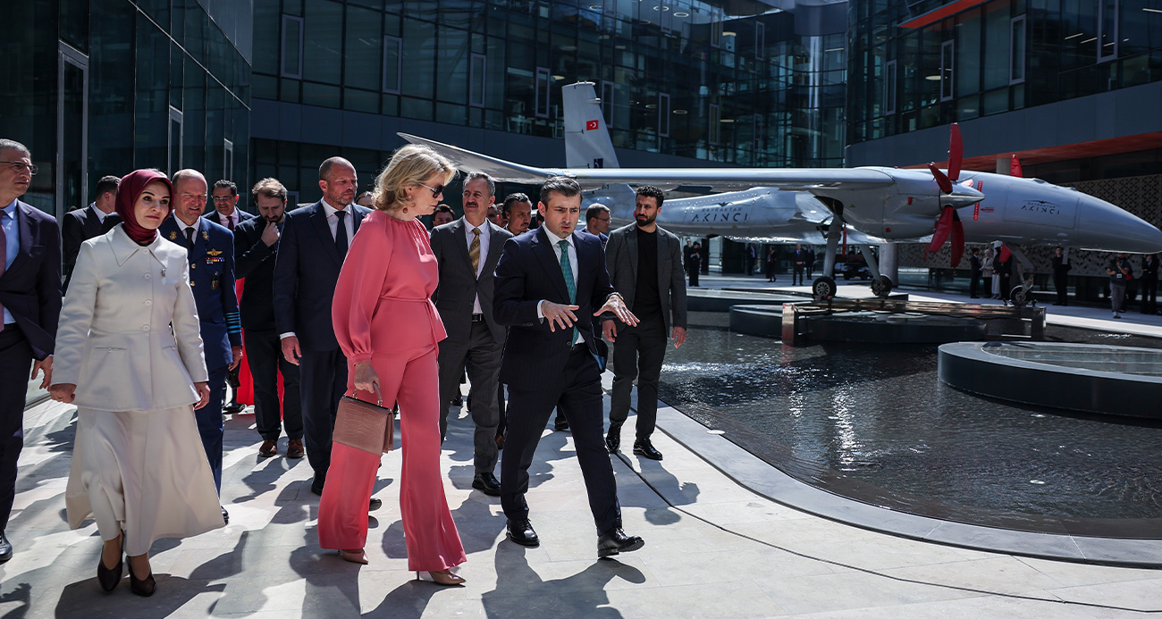 Belçika Kraliçesi Mathilde, Baykar’ı ziyaret etti