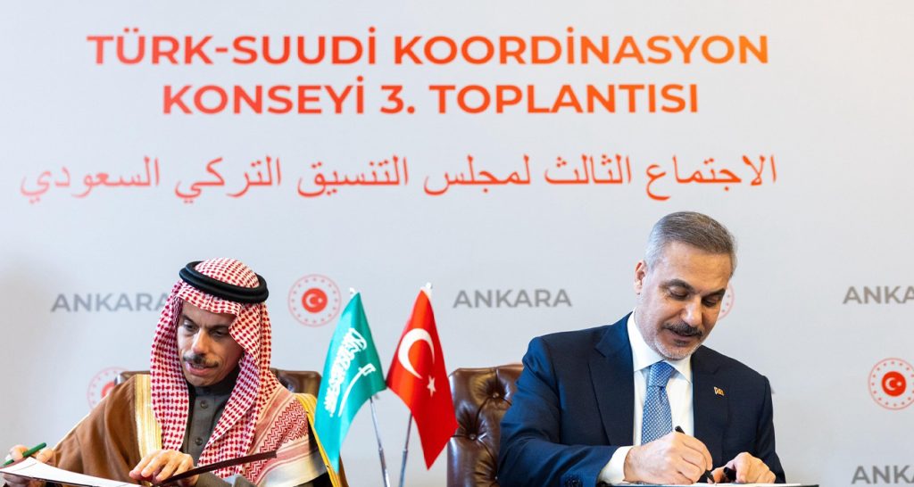 Türk-Suudi Koordinasyon Konseyi Üçüncü Toplantısı Ankara’da gerçekleşti