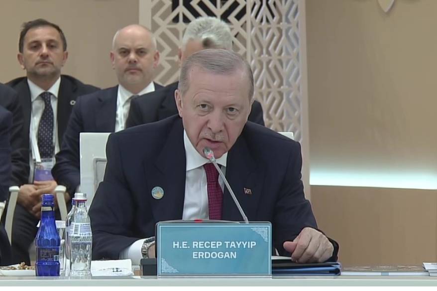 Erdoğan: “Siber güvenlik bugünün dünyasında tıpkı, kara, hava ve denizdeki güvenlik gibi zaruridir”