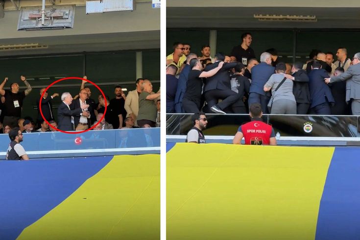 Fenerbahçe Genel Kurulu’nda kavga! Aziz Yıldırım koltuğundan kalkıp müdahale etti
