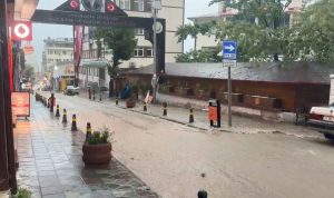 Artvin’de Sağanak Hayatı Felç Etti