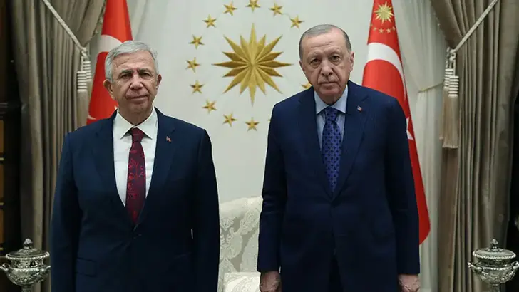 Cumhurbaşkanı Erdoğan, ABB Başkanı Yavaş’ı kabul etti